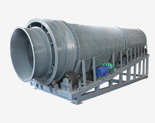 Saringan Trommel Putar Untuk Kompos