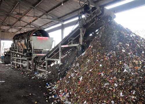 Layar Trommel Limbah