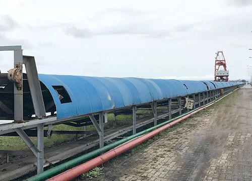 Penutup Kap Untuk Konveyor Sabuk