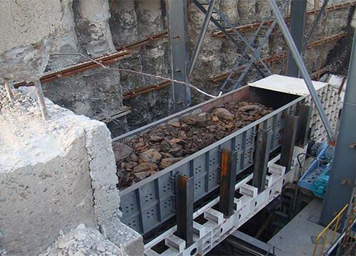 Heavy Duty Apron Feeder Conveyor For Gravel/Aggregate/Sand/Limestone In Quarry factory